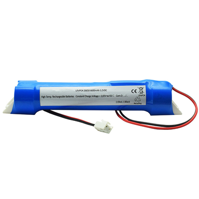 26650 6600mAh 3.2 فولت بطاريات نوع العصا LiFePO4 مع وحدة مثبتة جانبيا