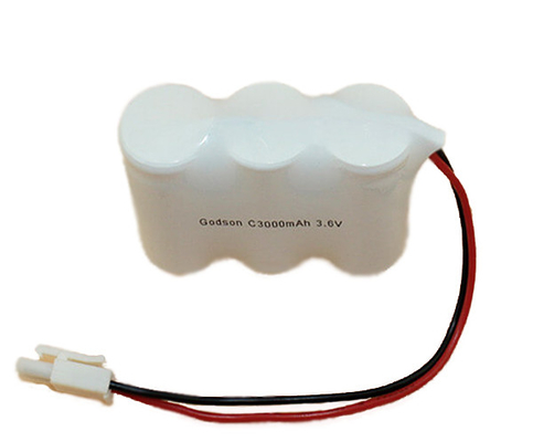 قابلة للشحن 3.6 حزمة بطارية النيكل كادميوم بطاريات النيكل والكادميوم C3000mAh