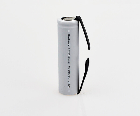 1500mAh 3.2 V بطارية ليثيوم فوسفات الحديد مصباح الطوارئ 18650 عصا واحدة