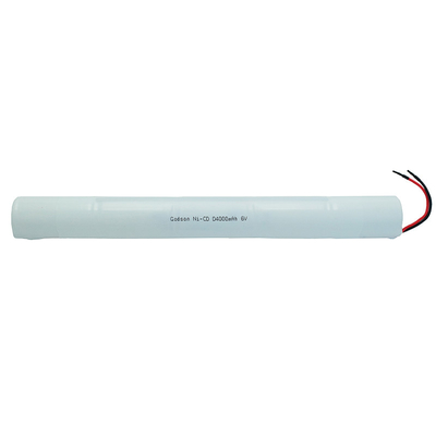 نوع العصا 6.0 فولت بطاريات D4000mah ني سي دي مخرج بطاريات ضوئية