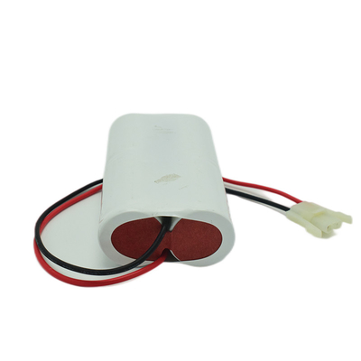 حزمة بطاريات ضوء خروج الطوارئ جنبًا إلى جنب 4.8 فولت D40000mAh NiCd