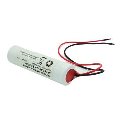 Ni Cd D4000mah 2.4 فولت بطاريات الخروج الضوء نوع العصا مع بيضاء البيكسي