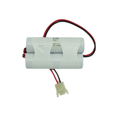 D4000mAh NiCd 4.8V بطارية خلية قابلة لإعادة الشحن العمر المتوقع 5 سنوات