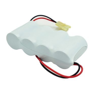 55 درجة D4000mAh حزمة بطارية Nicd 4.8V لإضاءة الطوارئ