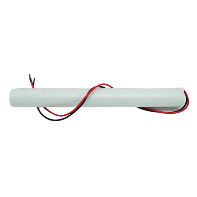6.0 Volt Ni Cd الطوارئ خروج البطاريات الخفيفة عصا نوع أبيض PVC اللون