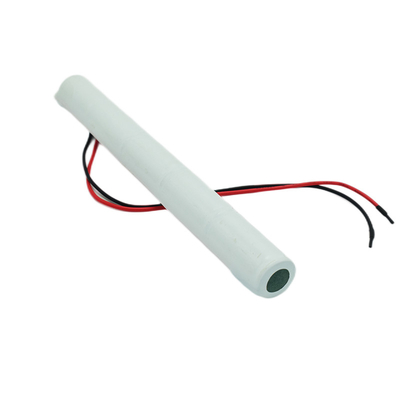 6.0 Volt Ni Cd الطوارئ خروج البطاريات الخفيفة عصا نوع أبيض PVC اللون