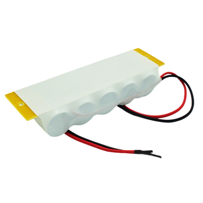 2500mah الطوارئ خروج البطاريات القابلة لإعادة الشحن 6.0V 0.1C المسؤول