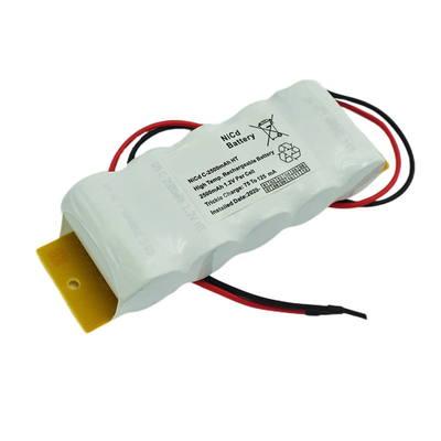 OEM 3.6V خروج الطوارئ تسجيل البطارية استبدال NiCd PVC سترة