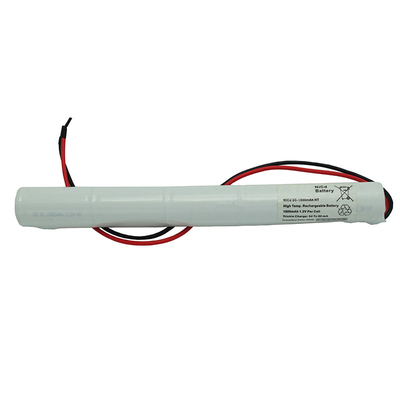 55 درجة SC1800mAh حزمة بطارية Nicd 6.0V لإضاءة الطوارئ