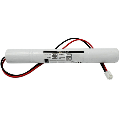 2500mah الطوارئ خروج البطاريات الخفيفة بطارية قابلة للشحن 4.8V 0.1C المسؤول