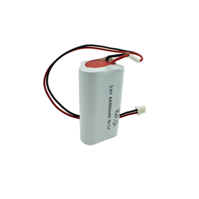إضاءة الطوارئ بطارية NiCd 3.6V العمر المتوقع 5 سنوات AA900mAh