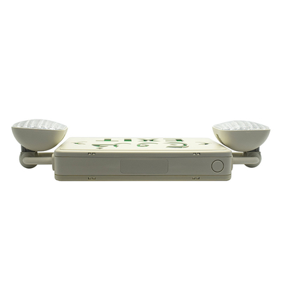 علامة خروج الطوارئ باللون الأخضر LED بطارية مزدوجة الوجهين AC85 - 265V 50 / 60H