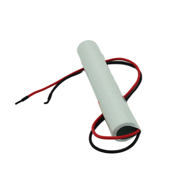 3.6V 1800mAh ضوء الطوارئ بطارية Ni Cd درجة حرارة التشغيل 55 درجة مئوية