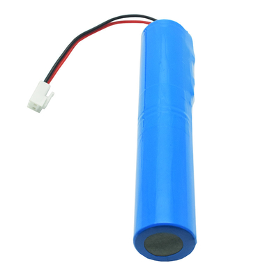 OEM بقيادة بطاريات الطوارئ الخفيفة LiFePO4 6600mah 6.4V Blue PVC IFR26650