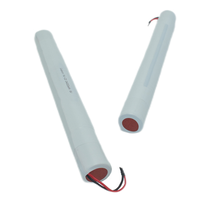 6.0 Volt Ni Cd الطوارئ مخرج بطاريات ضوئية عصا نوع D 4.0Ah
