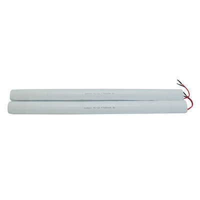 6بطارية قابلة لإعادة الشحن من النيكل الكادميوم F7000mAh بطارية الخروج الضوئية