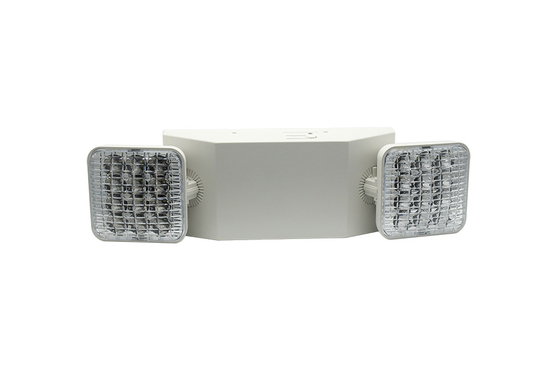 3 ساعات مدة الطوارئ الداخلية مصباح الخروج LED 3W 85-265V ذو رأس مزدوج مصباح الجدار قابل للتركيب