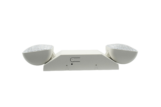 3 ساعات مدة الطوارئ الداخلية مصباح الخروج LED 3W 85-265V ذو رأس مزدوج مصباح الجدار قابل للتركيب
