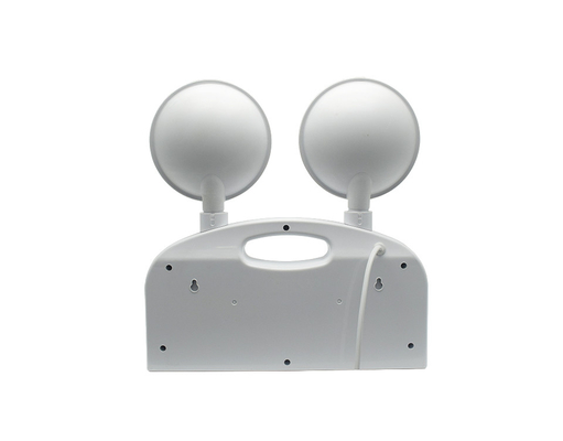 ضوء الطوارئ ذو الرأس المزدوج 3W AC 85-265V ABS مع مقبض