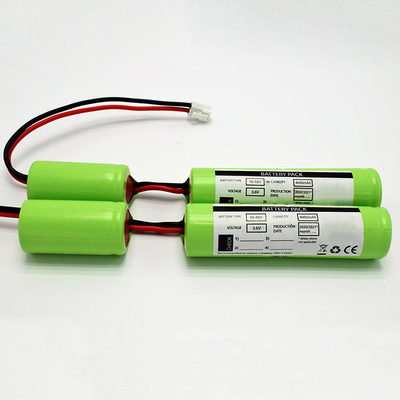 C4000mAh 3.6 فولت بطاريات NiMH بديلة مع عمر دورة جيدة