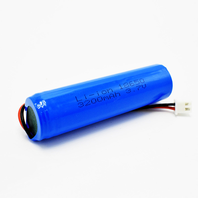 إضاءة طوارئ قابلة لإعادة الشحن بطارية ليثيوم أيون ICR18650 3200 mAh 3.7V MSDS UN38.3