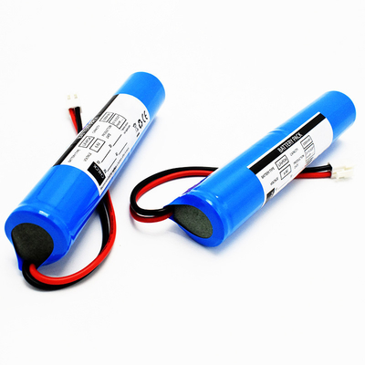 بطارية LiFePO4 2x26650 3000mAh 6.4V نوع العصا (المرفق JST VH-2P ، UL1015 18 # ، طول السلك 150mm)