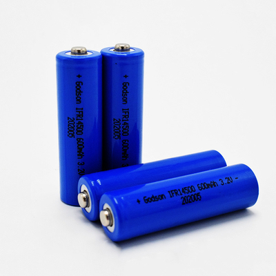 14500 600mAh 3.2V بطارية LiFePO4 لأضواء الطوارئ وعلامات الخروج