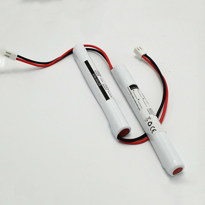 Ni Cd AA600mah 3.6 فولت بطاريات الخروج الضوء نوع العصا مع السلامة الجيدة