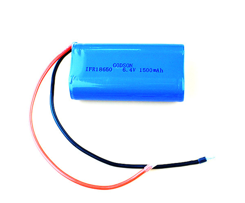 مصباح الخروج الطارئ بطاريات LiFePO4 18650 1500mAh 6.4V لإضاءة الطوارئ وإمدادات الطاقة