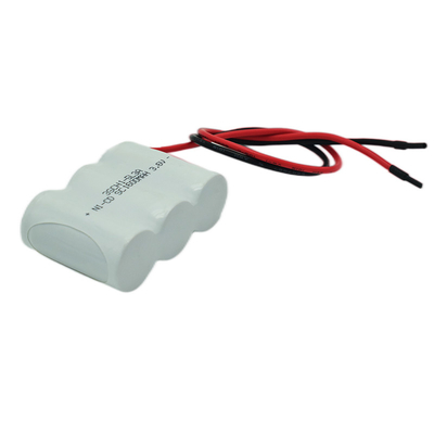 مصنع قابل للتخصيص 3.6 فولت 1600mAh ضوء الطوارئ بطارية Ni Cd
