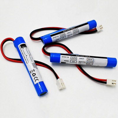 إضاءة الطوارئ 600mAh 6.4 فولت بطاريات نوع ستيك LiFePO4