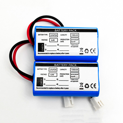 استخدام الإضاءة الشمسية الطارئة جنبا إلى جنب بطاريات LiFePO4 1500mAh 6.4 فولت