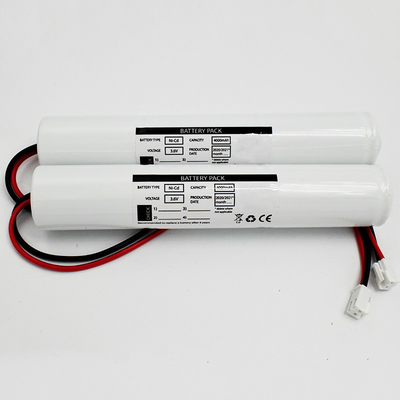 بطارية Ni-Cd D4000mAh 3.6V الإضاءة الطارئة بطارية نوع العصا