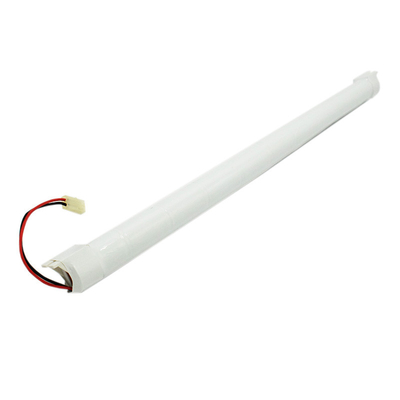 وحدة تركيب الجدار الجانبي بطارية Ni-Cd بطارية D4000mAh 12V 48Wh إضاءة الطوارئ بطارية نوع عصا طويلة