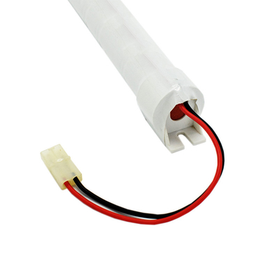 وحدة تركيب الجدار الجانبي بطارية Ni-Cd بطارية D4000mAh 12V 48Wh إضاءة الطوارئ بطارية نوع عصا طويلة