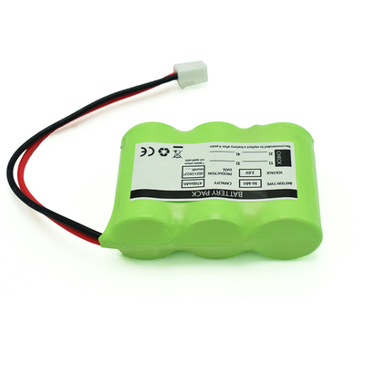3S1P جنبا إلى جنب نوع 3.6 فولت Ni-Mh C4700mAh بطارية قابلة لإعادة الشحن عالية درجة الحرارة OEM PVC