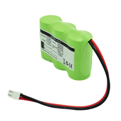 3S1P جنبا إلى جنب نوع 3.6 فولت Ni-Mh C4700mAh بطارية قابلة لإعادة الشحن عالية درجة الحرارة OEM PVC