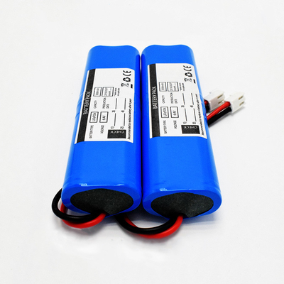 بطارية أسطوانية 18650*4 خلايا 3000mAh 6.4V SBS بطاريات LiFePO4 أداء درجة حرارة عالية