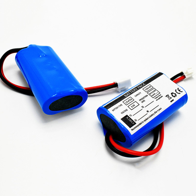 OEM 9.6Wh LiFePO4 18650*2 الخلايا 1.5Ah 6.4V بطاريات الجودة IFR إشارة الخروج