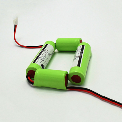 0.1C قابلة لإعادة الشحن 3.6 فولت بطارية Ni Mh C4000mAh 500 دورة