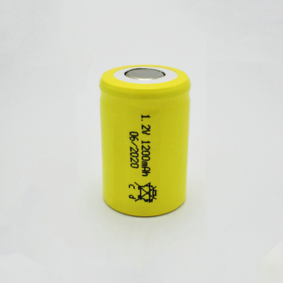 1200mAh خلية بطارية نيكل كادميوم 1.2 فولت لإضاءة الطوارئ