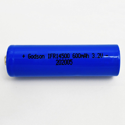 إضاءة الطوارئ IFR 14500 LiFePO4 Battery 3.2 V 600mAh Stick