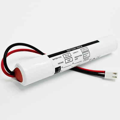 NiCd Sc1200mah 3.6 فولت نوع عصا البطارية لإضاءة الطوارئ