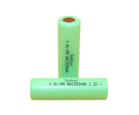1.2V 0.1C الطوارئ خروج تسجيل البطارية AA 1300mAh بطارية Ni MH