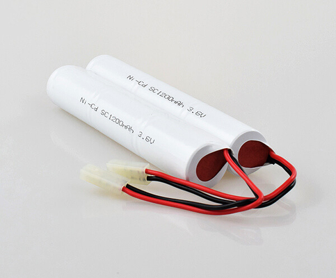 علامة خروج الطوارئ SC 1200mAh NiCd 3.6 V Battery Stick Pack