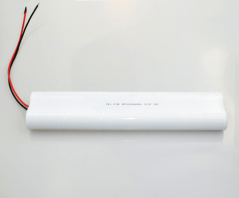 مصباح طوارئ قابل لإعادة الشحن بطارية ني سي دي D5000mAh 12 فولت عمر خدمة طويل