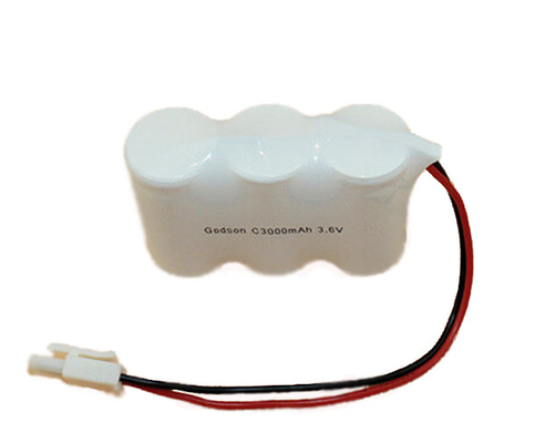 قابلة للشحن 3.6 حزمة بطارية النيكل كادميوم بطاريات النيكل والكادميوم C3000mAh
