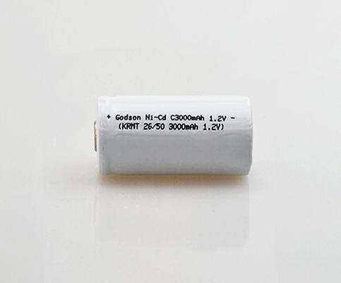 C3000mAh 1.2 V NiCd نوع عصا البطارية لإضاءة الطوارئ