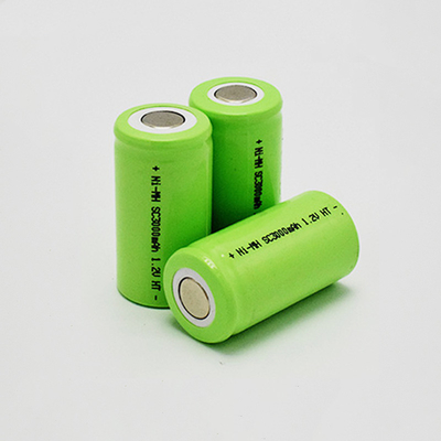 ارتفاع درجة الحرارة 3.6 فولت بطارية Ni Mh إضاءة الطوارئ SC3000mAh 1.2V HT خلية