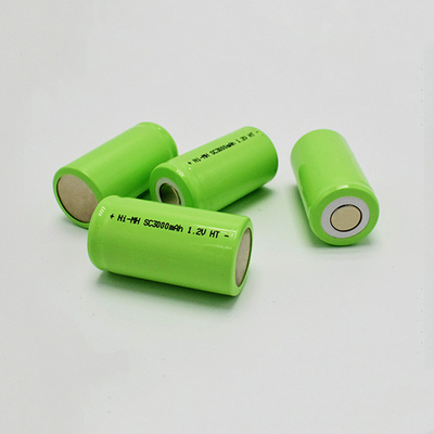 ارتفاع درجة الحرارة 3.6 فولت بطارية Ni Mh إضاءة الطوارئ SC3000mAh 1.2V HT خلية